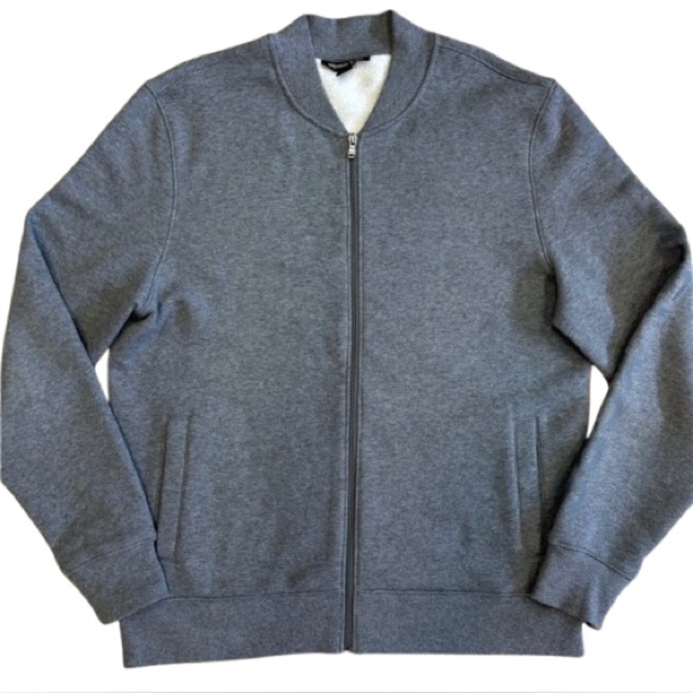 Michael Kors Men’s Full Zip Sweatshirt Jacket NWOT Gray Sz XL